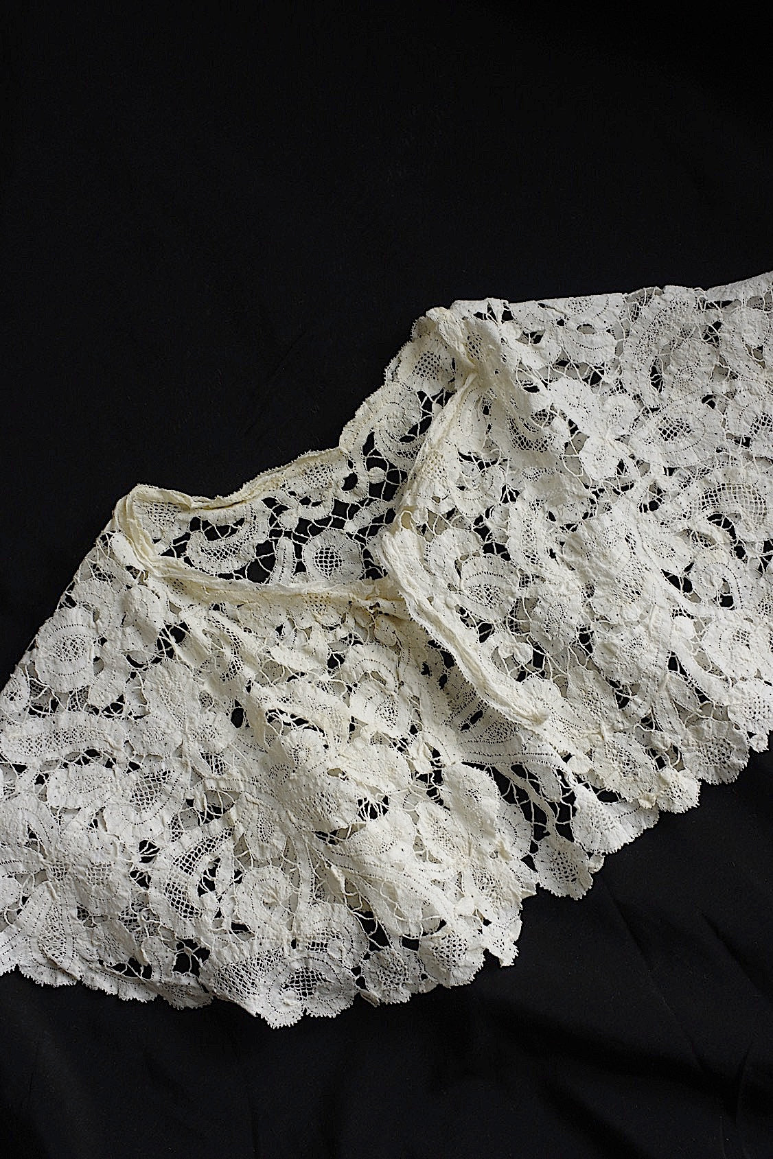 アンティークレース　dentelle ancienne レース襟4