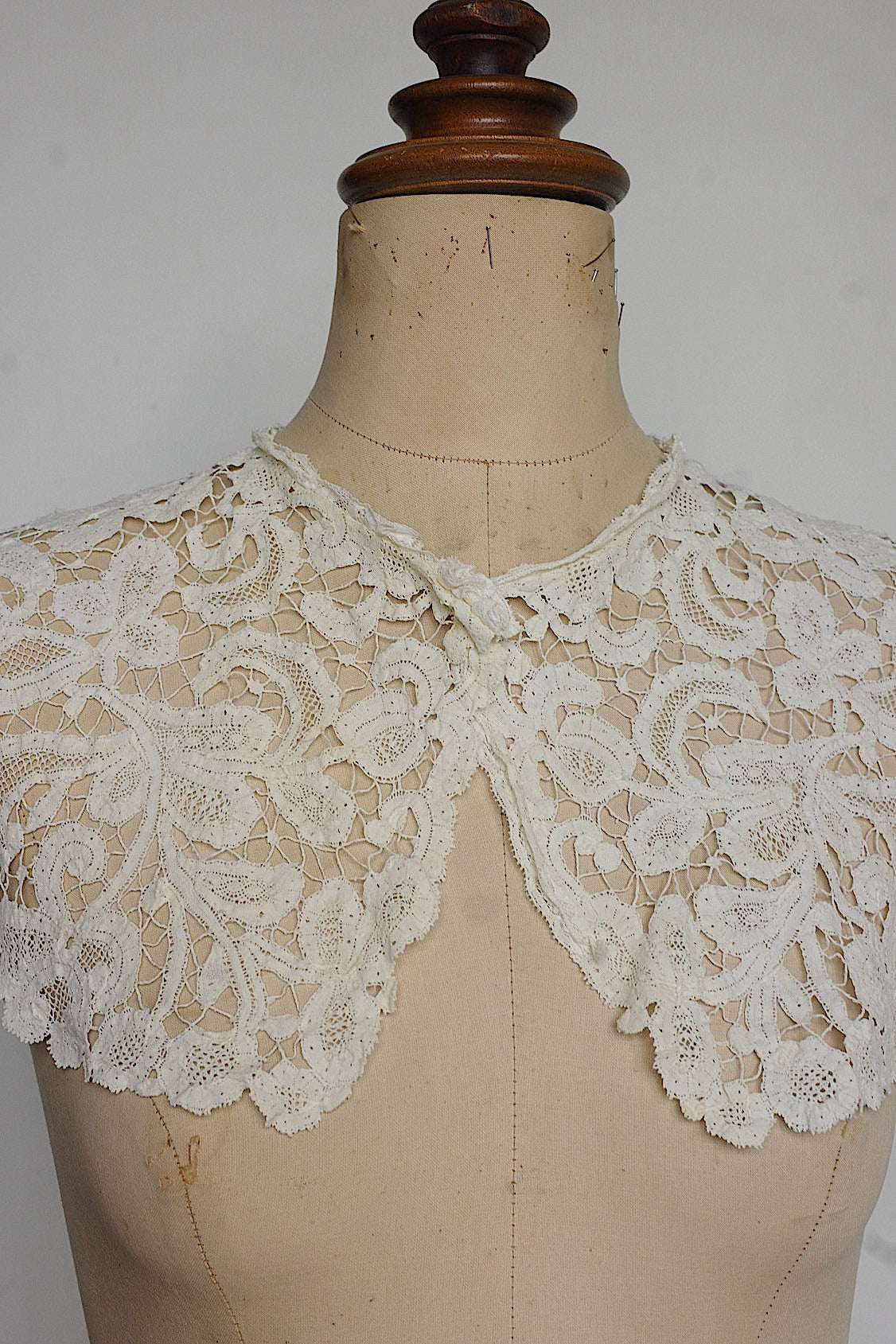 アンティークレース　dentelle ancienne レース襟4