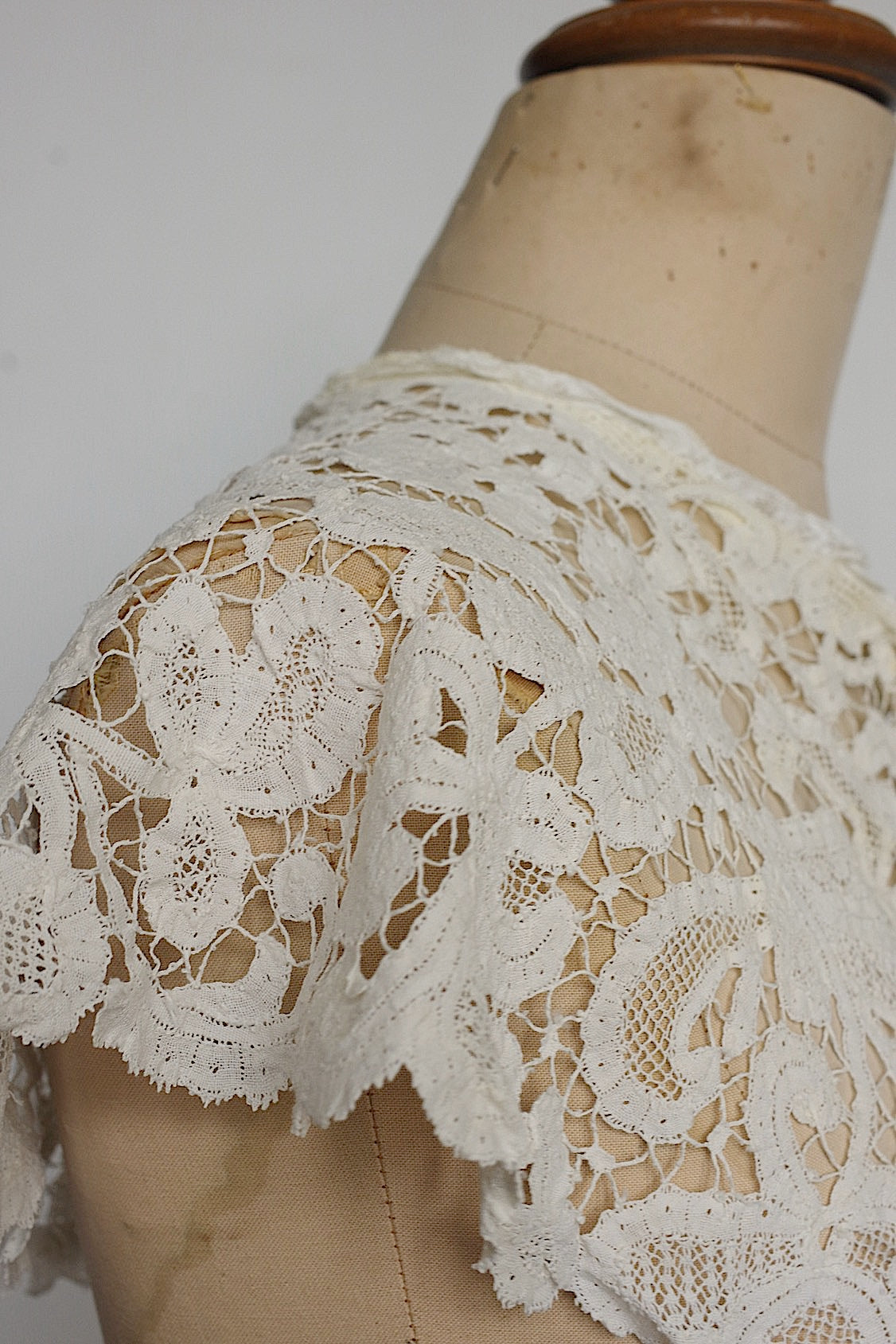 アンティークレース　dentelle ancienne レース襟4