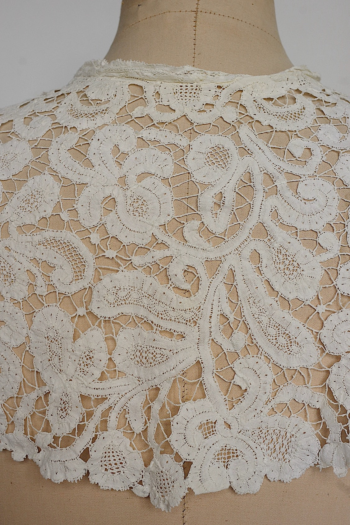 アンティークレース　dentelle ancienne レース襟4