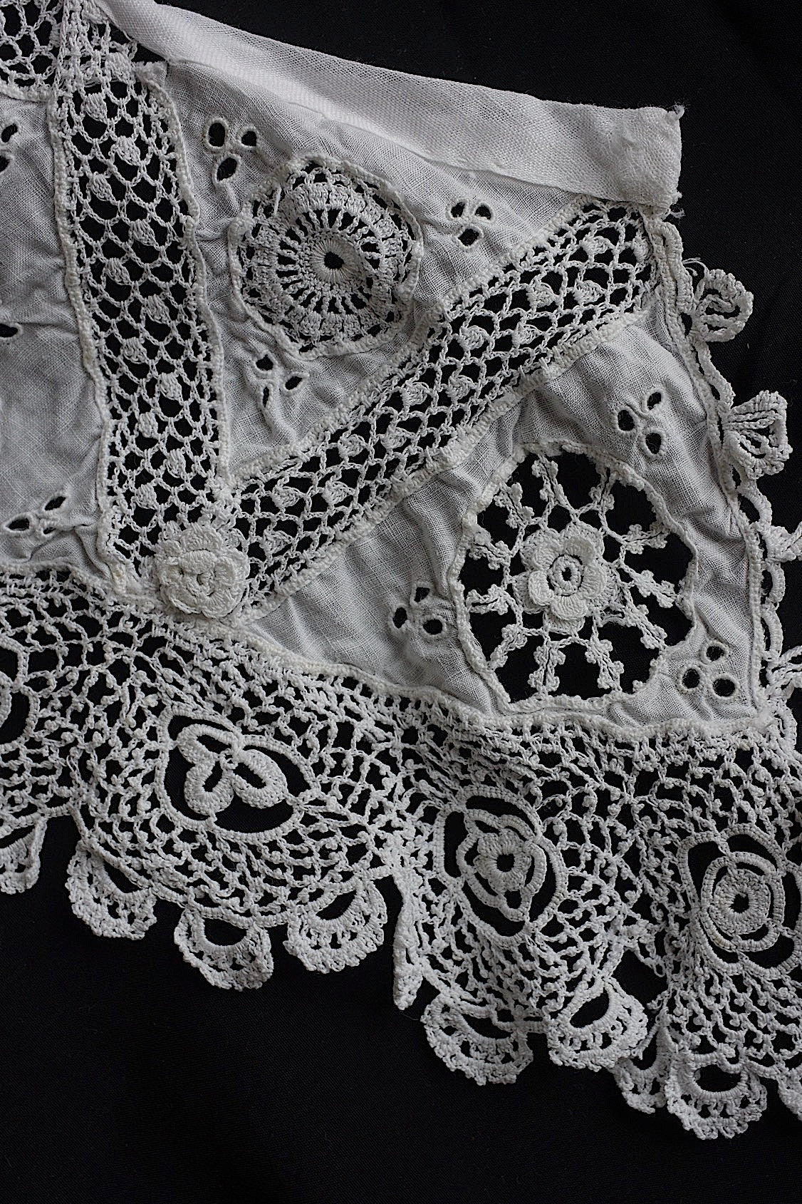 アンティークレース　dentelle ancienne レース襟5