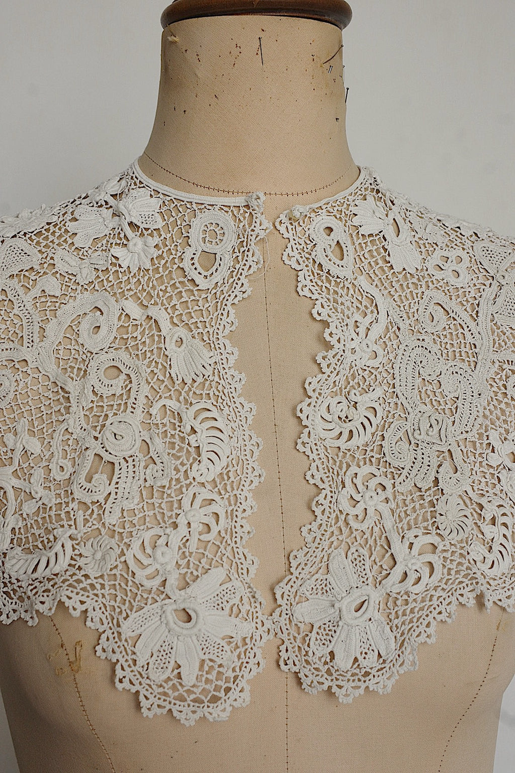 アンティークレース　dentelle ancienne レース襟6