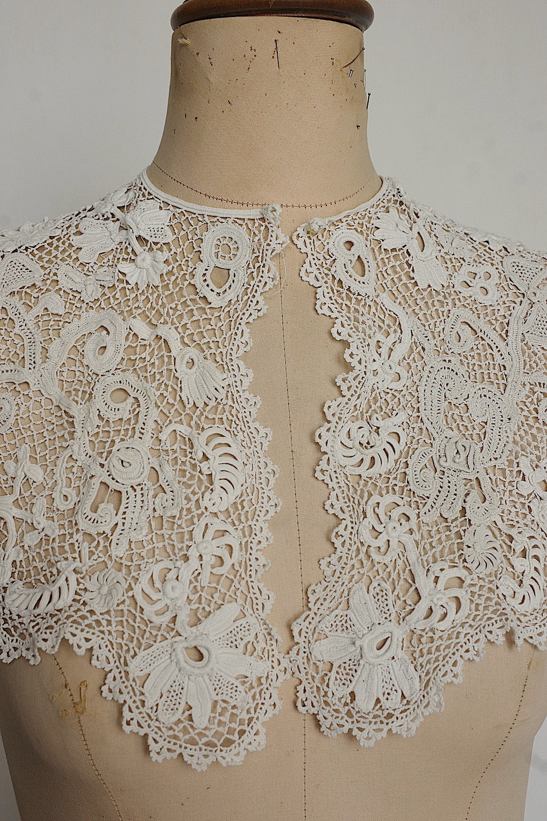 アンティークレース　dentelle ancienne レース襟6