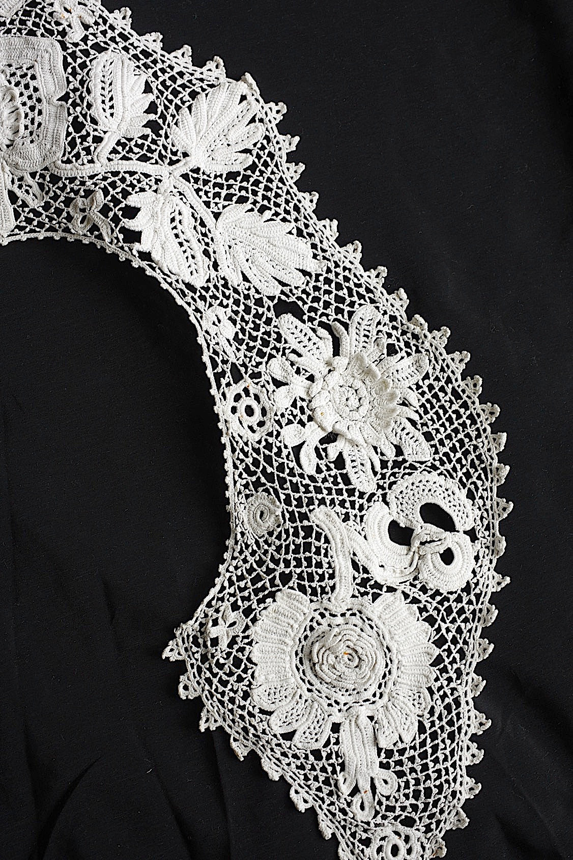 アンティークレース　dentelle ancienne レース襟7