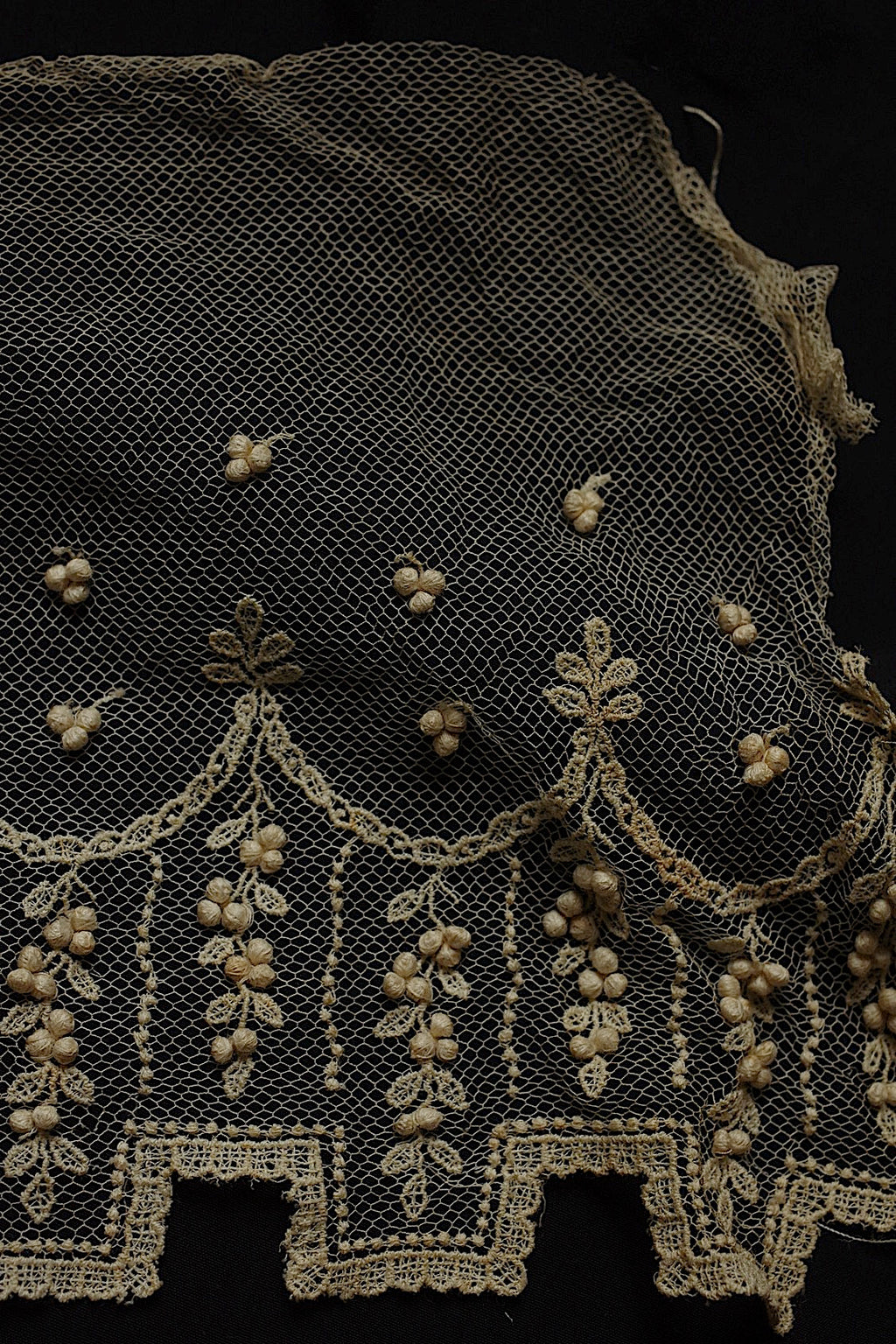アンティークレース　dentelle ancienne　素材用