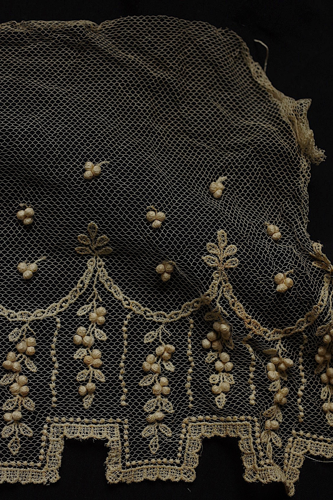 アンティークレース　dentelle ancienne　素材用