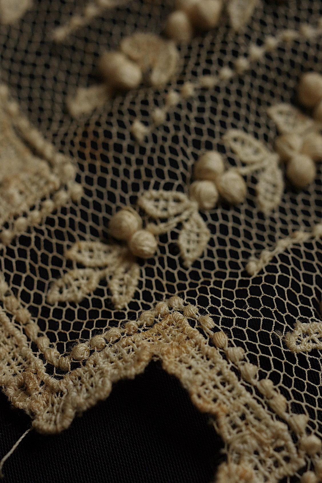 アンティークレース　dentelle ancienne　素材用