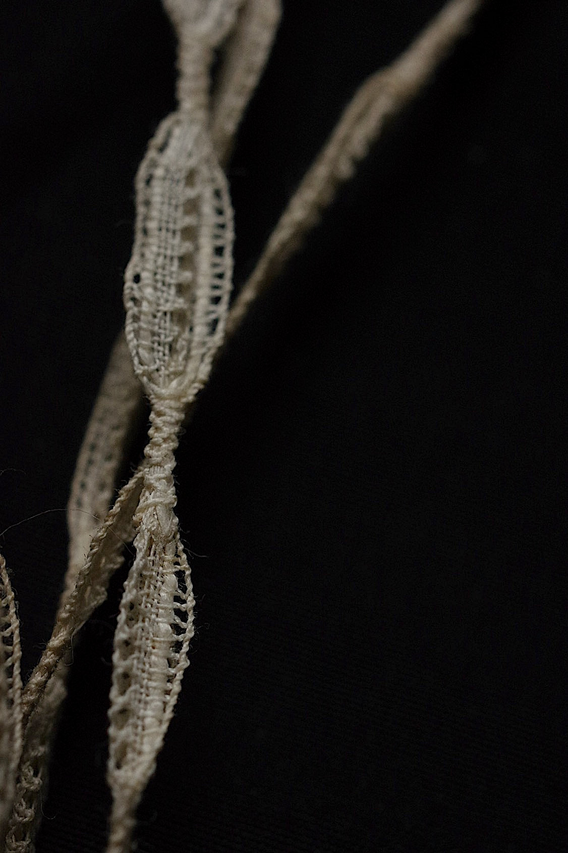 アンティークレース　dentelle ancienne　テープ２種