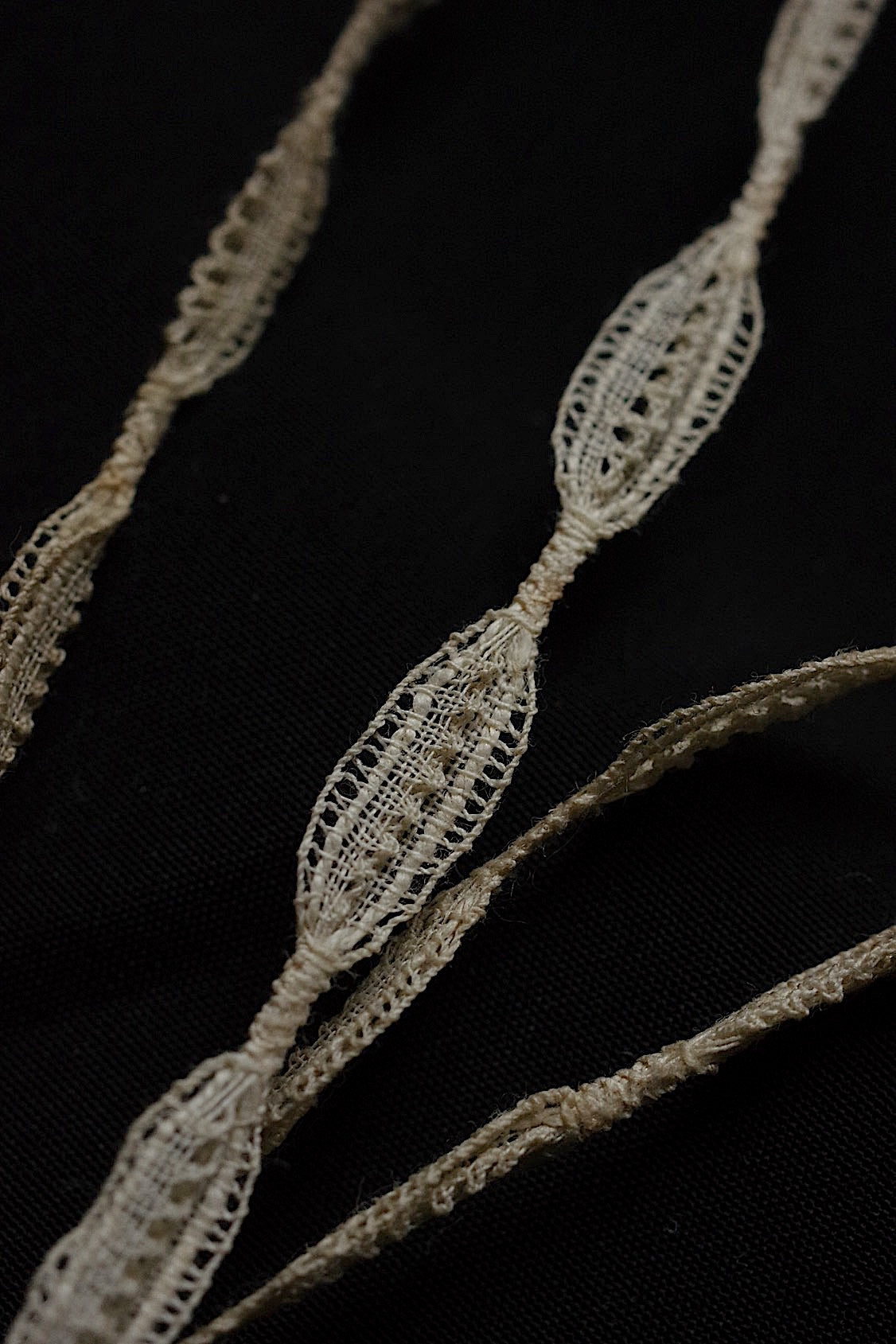 アンティークレース　dentelle ancienne　テープ２種