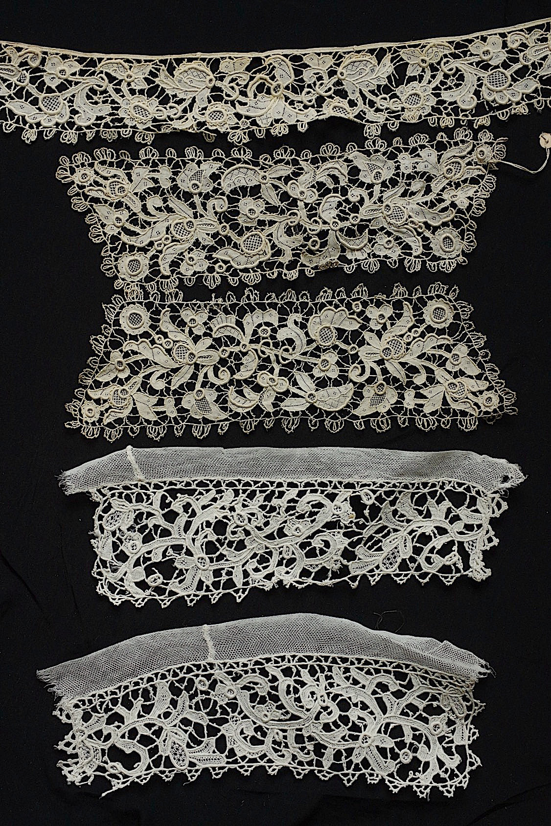 アンティークレース　dentelle ancienne　3本