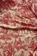 アンティーク生地　antique texitleトワルデュジュイ　1