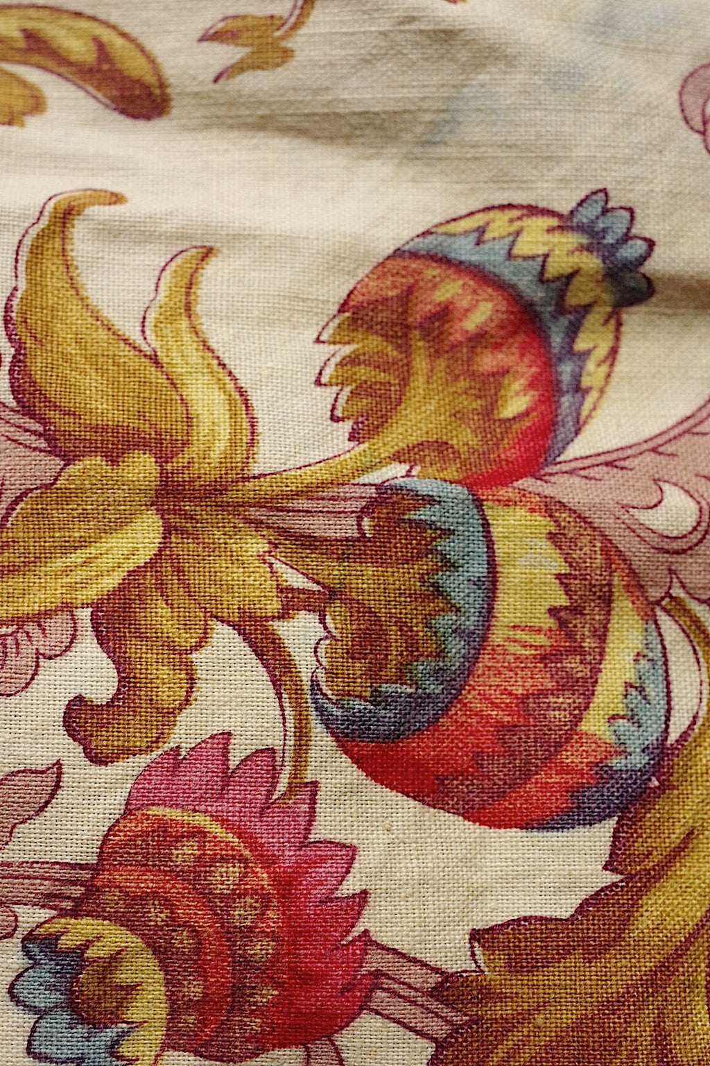 アンティーク生地　antique tissu トワル　2　