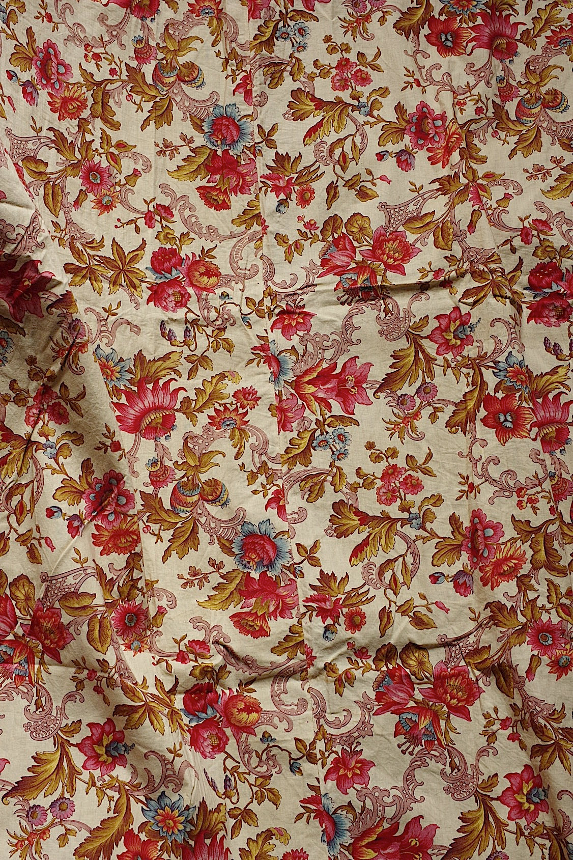 アンティーク生地　antique tissu トワル　2　