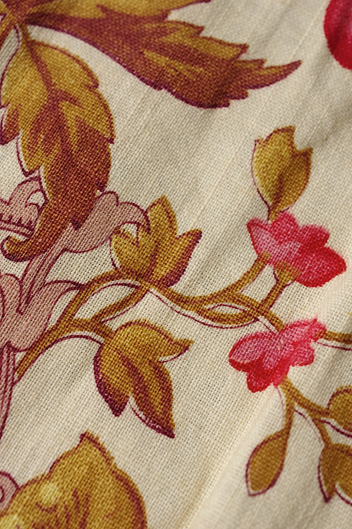 アンティーク生地　antique tissu トワル　2　