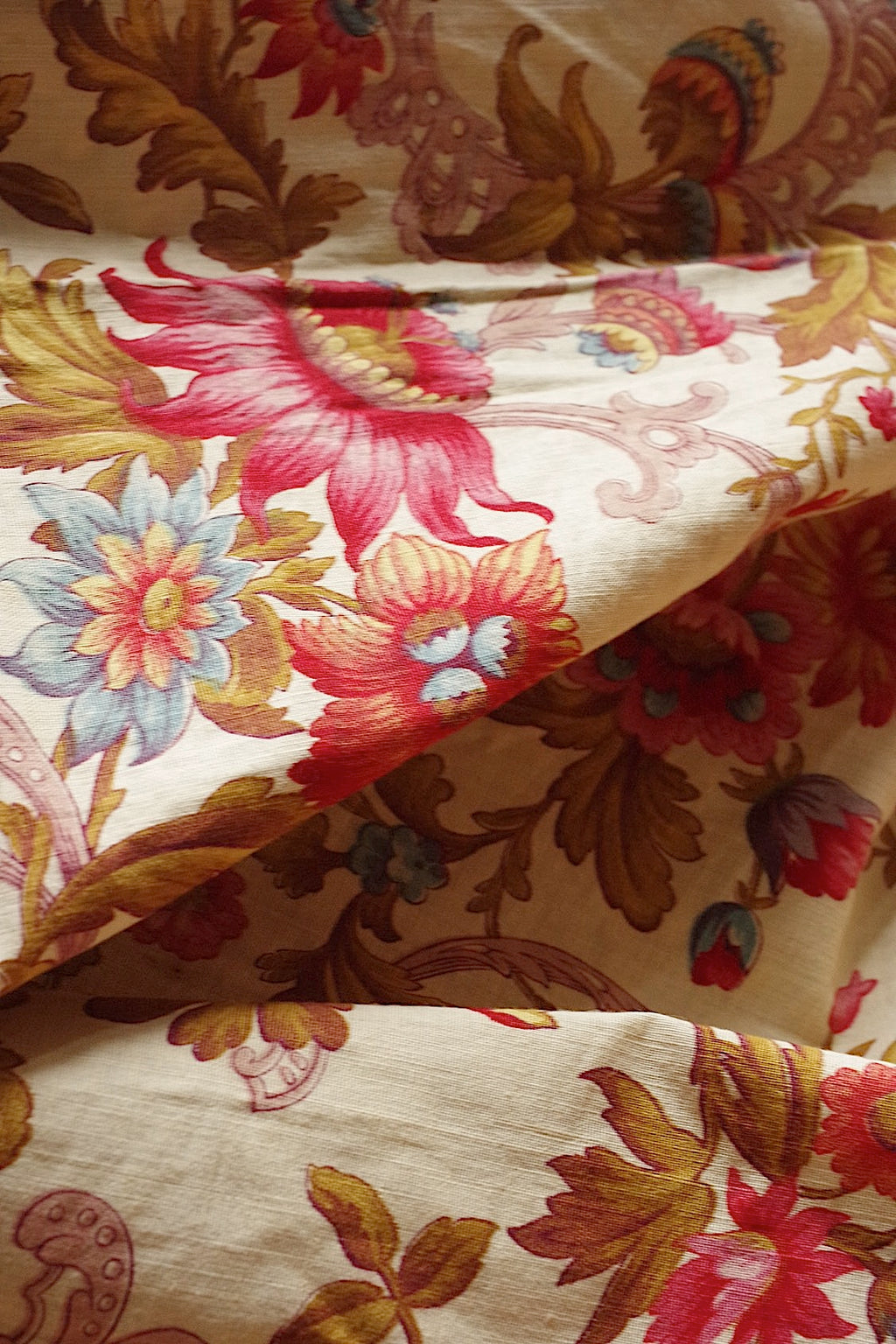 アンティーク生地　antique tissu トワル　2　