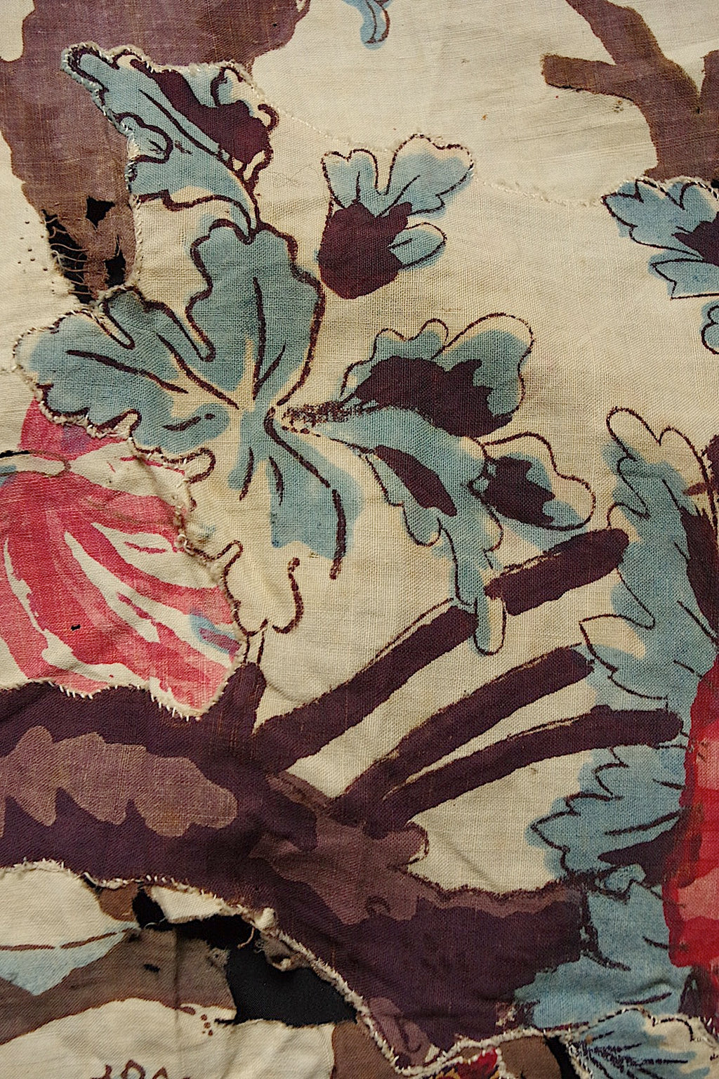 アンティーク生地　antique tissu トワル　3
