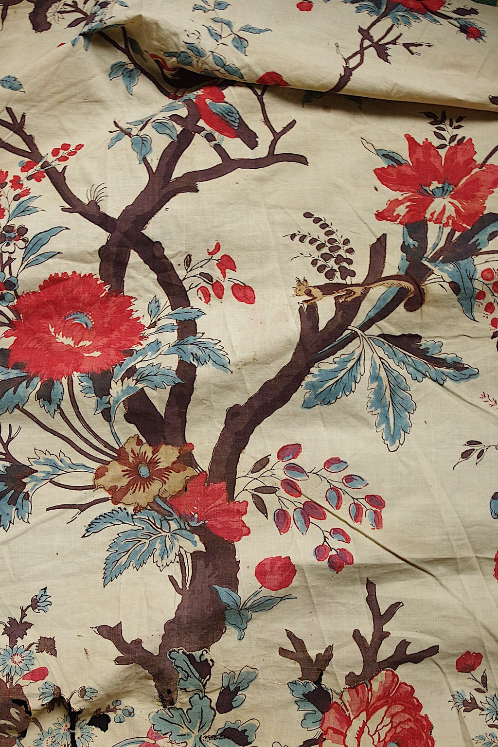 アンティーク生地　antique tissu トワル　3