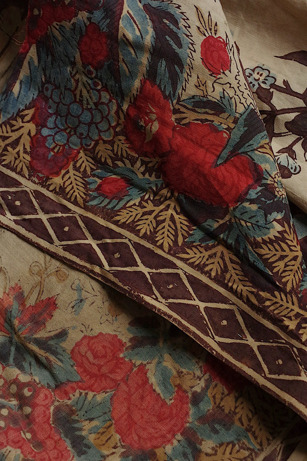アンティーク生地　antique tissu トワル　3