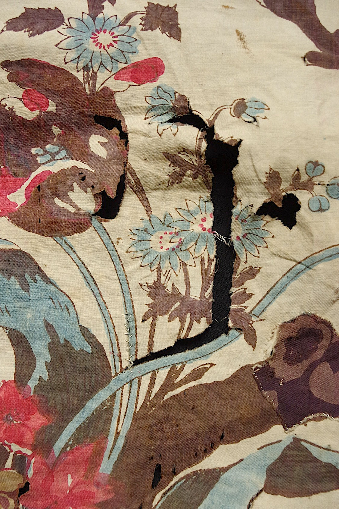 アンティーク生地　antique tissu トワル　3