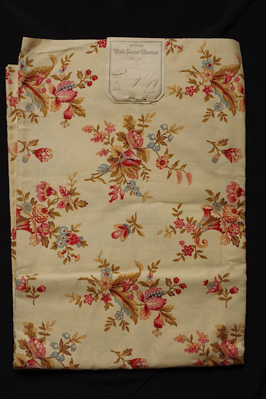 アンティーク生地　antique tissu トワル　4