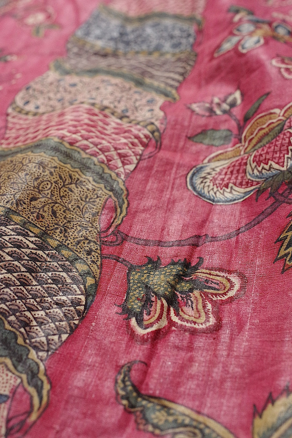 アンティーク生地　antique tissu トワル　5