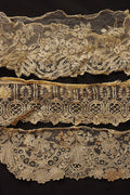 アンティークレース　dentelle ancienne　ブリュクセルレース　lot ハギレ