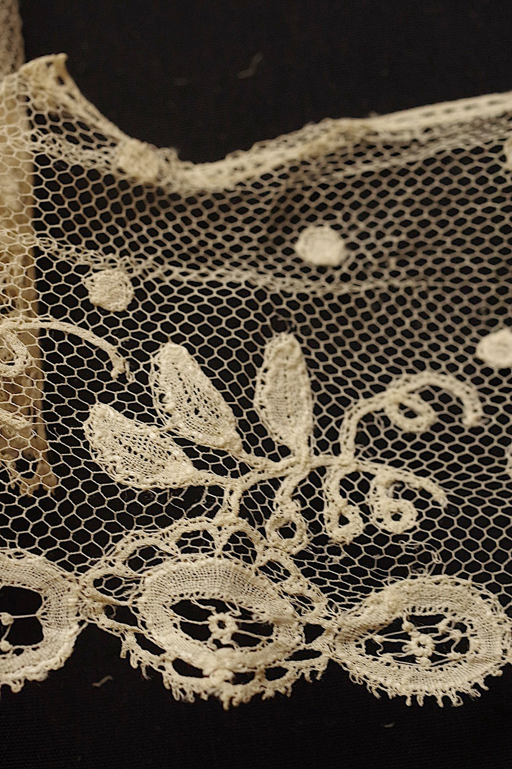 アンティークレース　dentelle ancienne　アプリカッションアングレテール　lot ハギレ