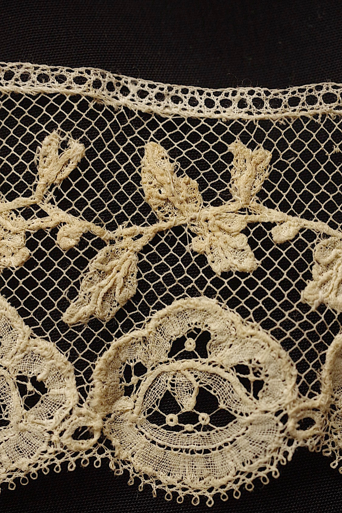 アンティークレース　dentelle ancienne　アプリカッションアングレテール　lot ハギレ