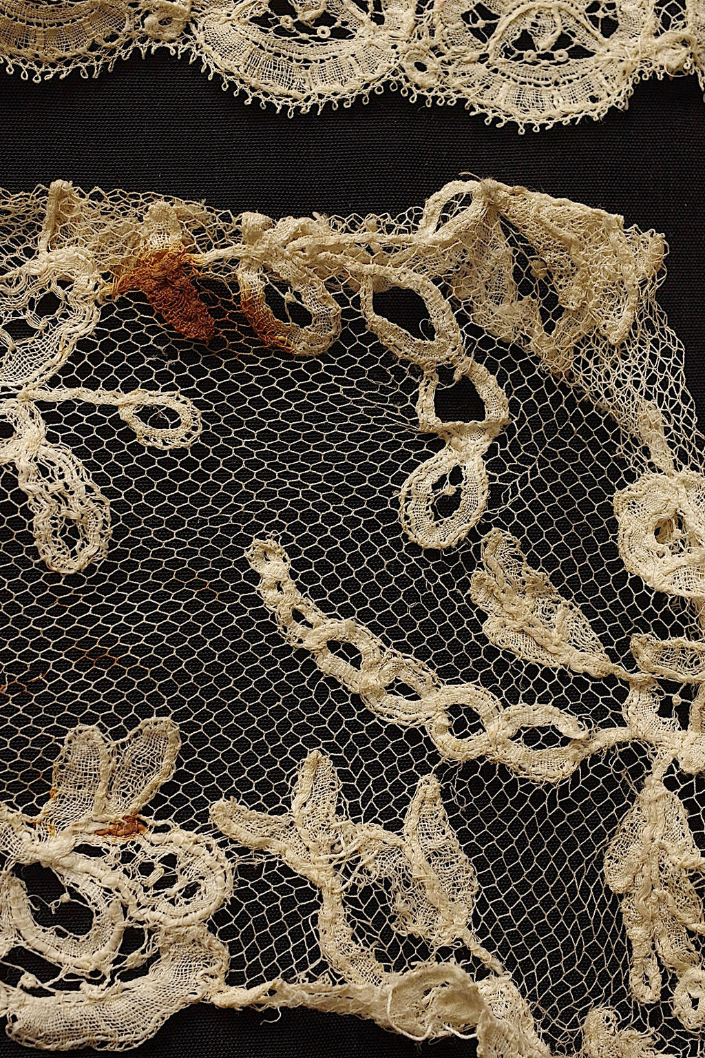 アンティークレース　dentelle ancienne　アプリカッションアングレテール　lot ハギレ