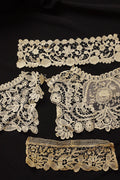 アンティークレース　dentelle ancienne　ホニトン＋ブリュクセルmix lot ハギレ