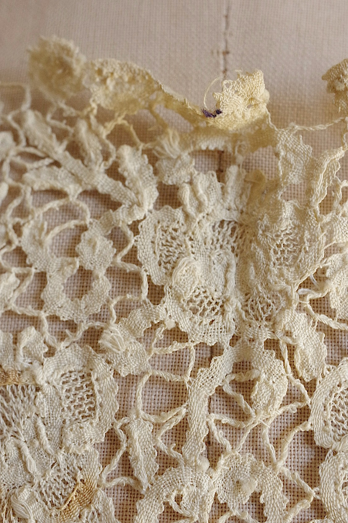 アンティークレース　dentelle ancienne　ロザリン　襟