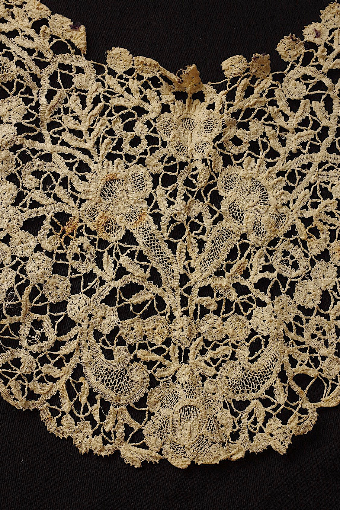 アンティークレース　dentelle ancienne　ロザリン　襟