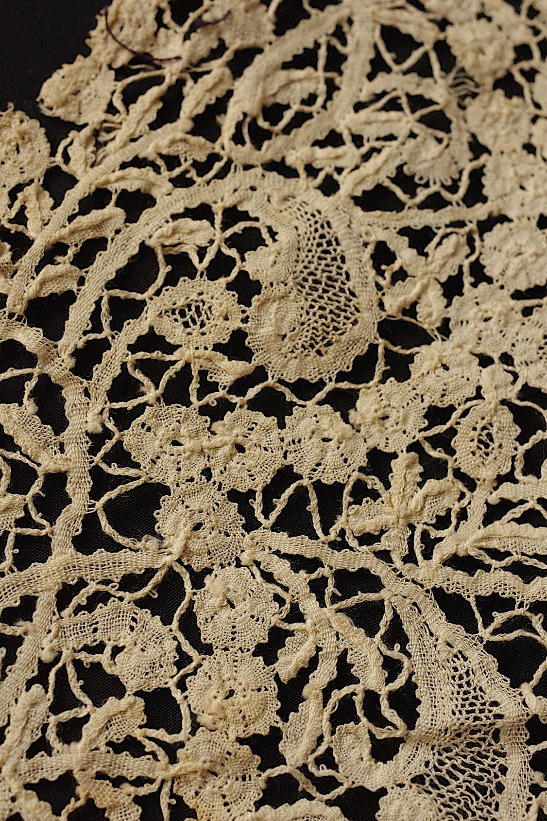 アンティークレース　dentelle ancienne　ロザリン　襟