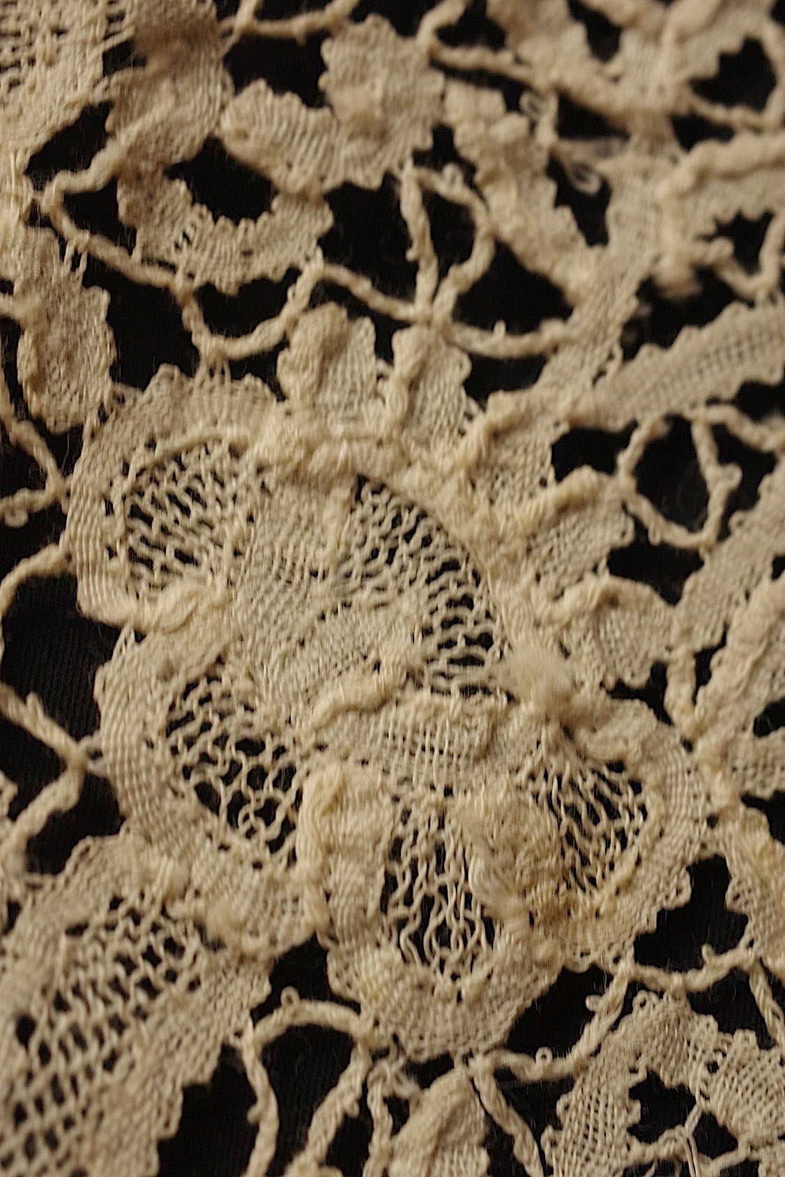 アンティークレース　dentelle ancienne　ロザリン　襟