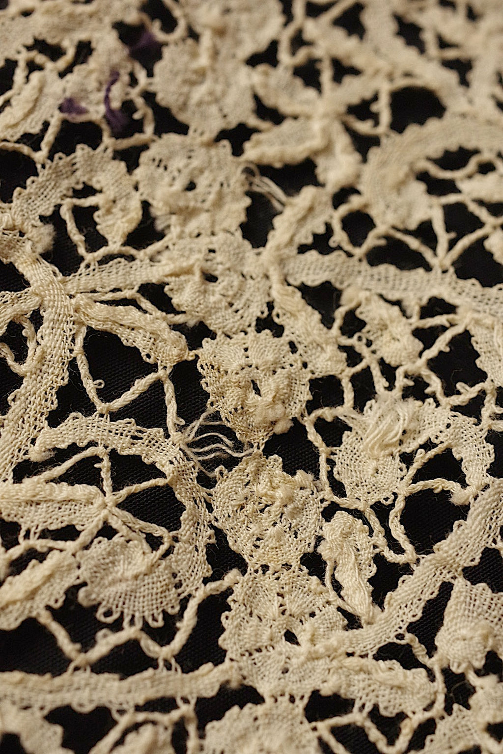 アンティークレース　dentelle ancienne　ロザリン　襟