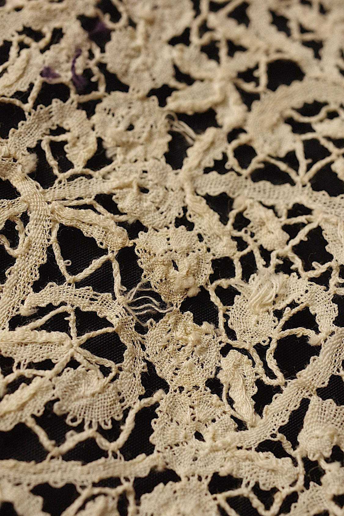 アンティークレース　dentelle ancienne　ロザリン　襟
