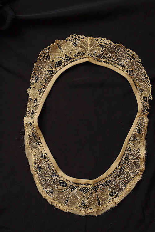 アンティークレース　dentelle ancienne　ブリュクセルレース　ハギレlot