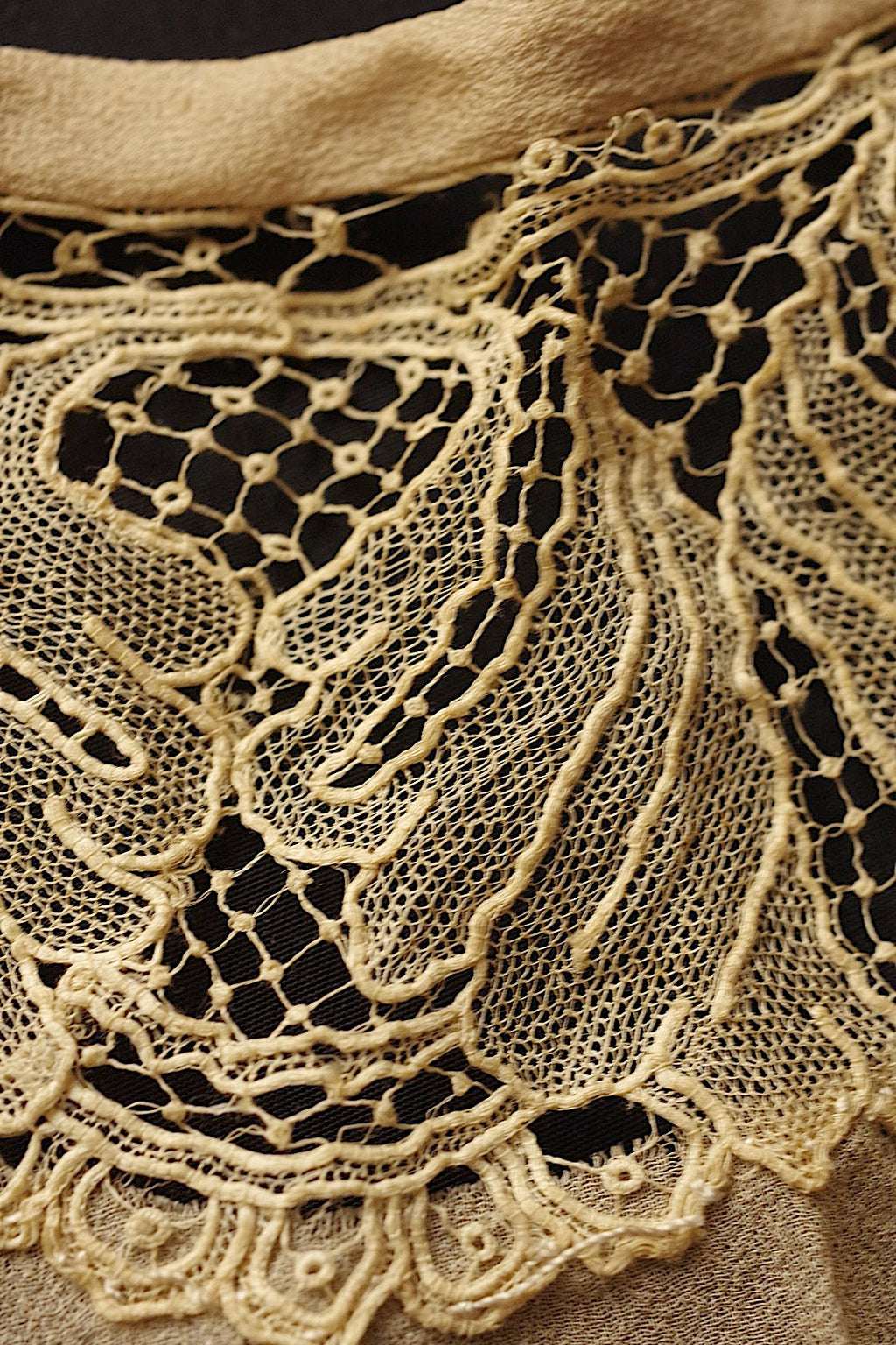 アンティークレース　dentelle ancienne　ブリュクセルレース　ハギレlot
