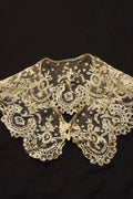 アンティークレース　dentelle ancienne　アプリカッションアングレテール　小さな襟