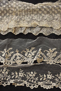 アンティークレース　dentelle ancienne　アプリカッションアングレテール　ハギレ　lot