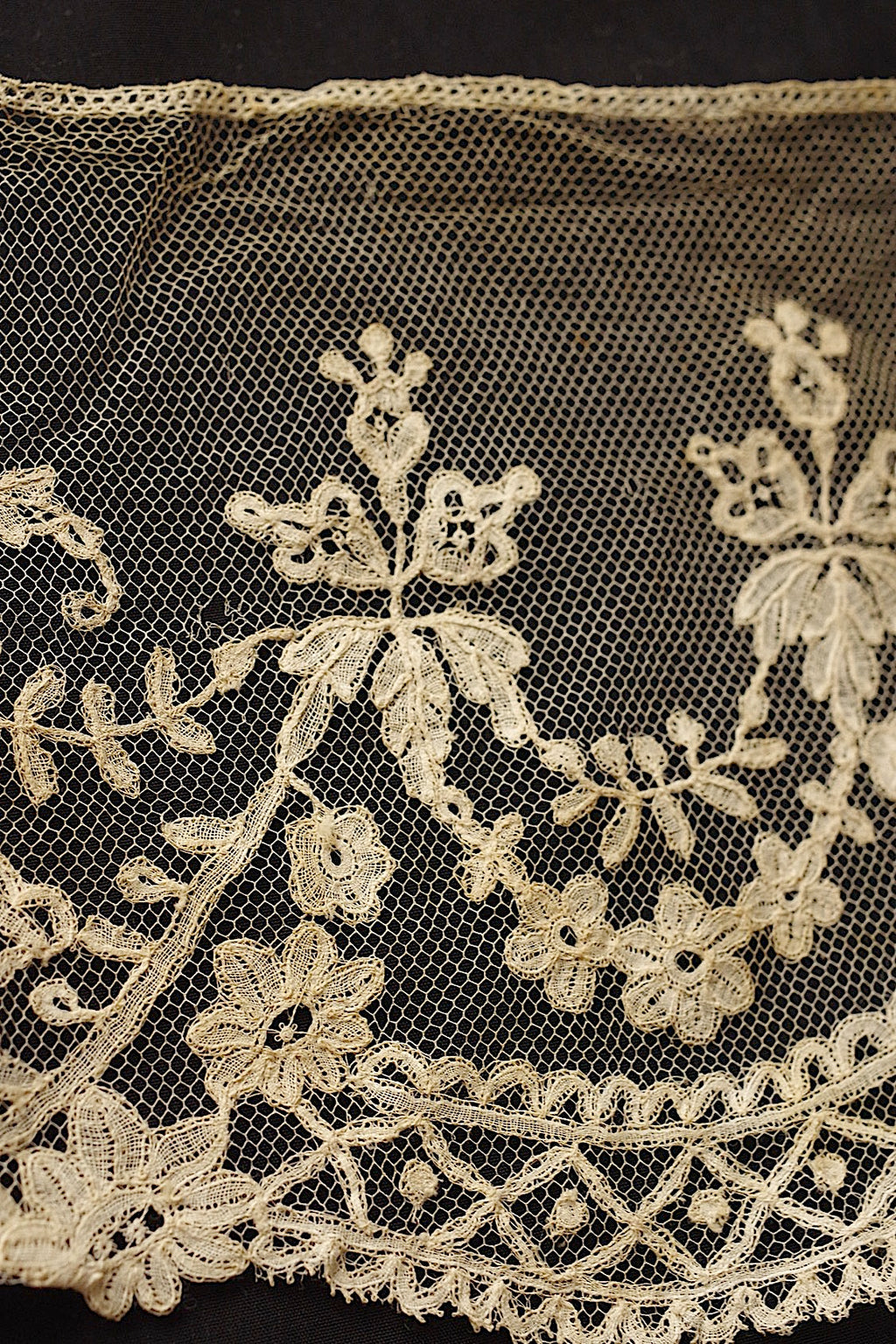 アンティークレース　dentelle ancienne　アプリカッションアングレテール　アプリカッションブリュクセル　lot
