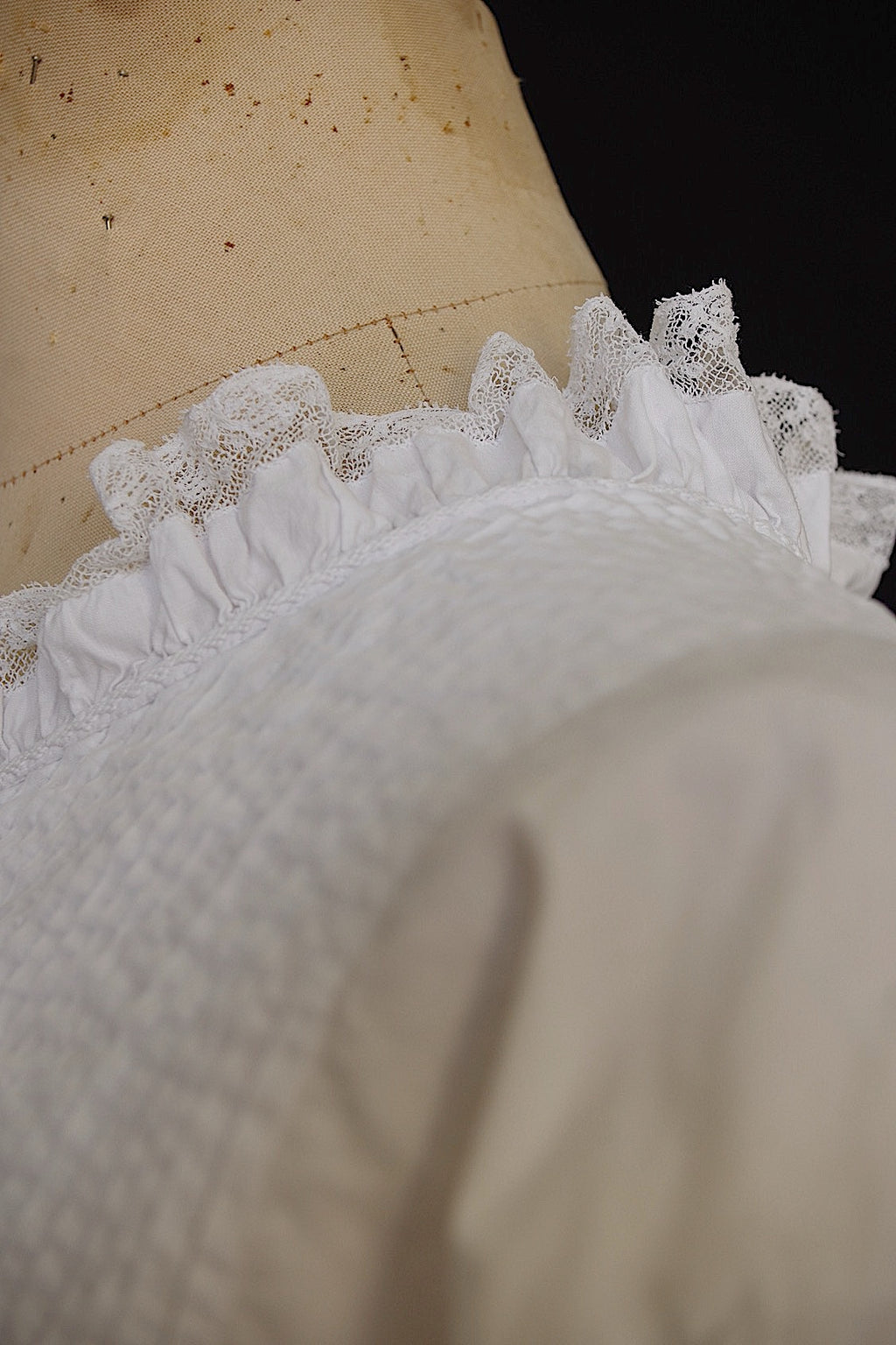 アンティークレースワンピース　vêtement antique dress1