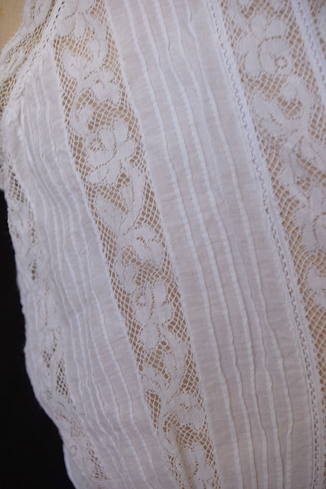 アンティークレースコンビネゾン　vêtement antique dress2