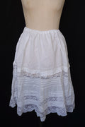 アンティークレーススカート　vêtement　antique skirt1