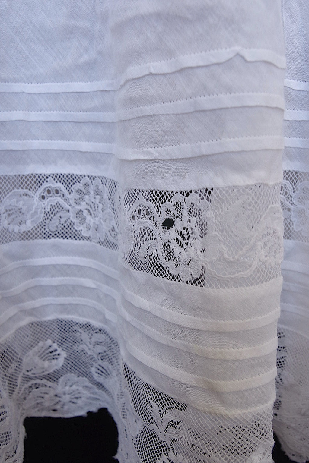 アンティークレーススカート　vêtement　antique skirt1