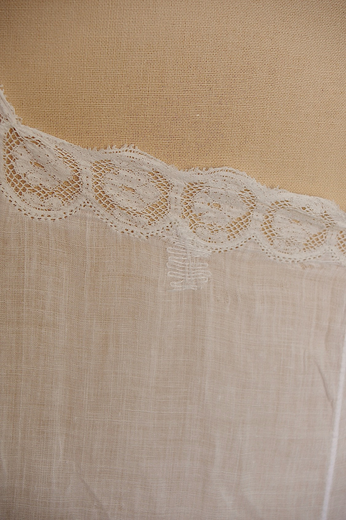 アンティークレースワンピース素材用　vêtement　antique dress lot