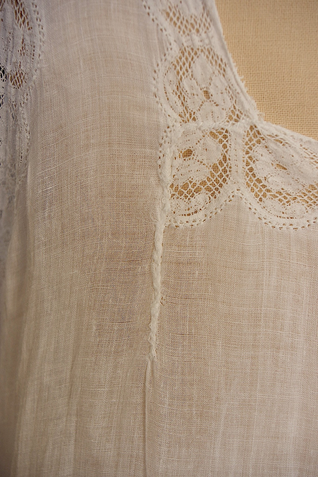 アンティークレースワンピース素材用　vêtement　antique dress lot