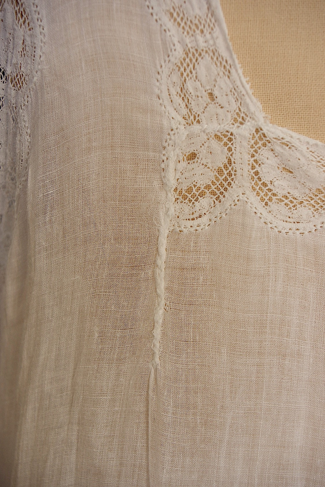 アンティークレースワンピース素材用　vêtement　antique dress lot