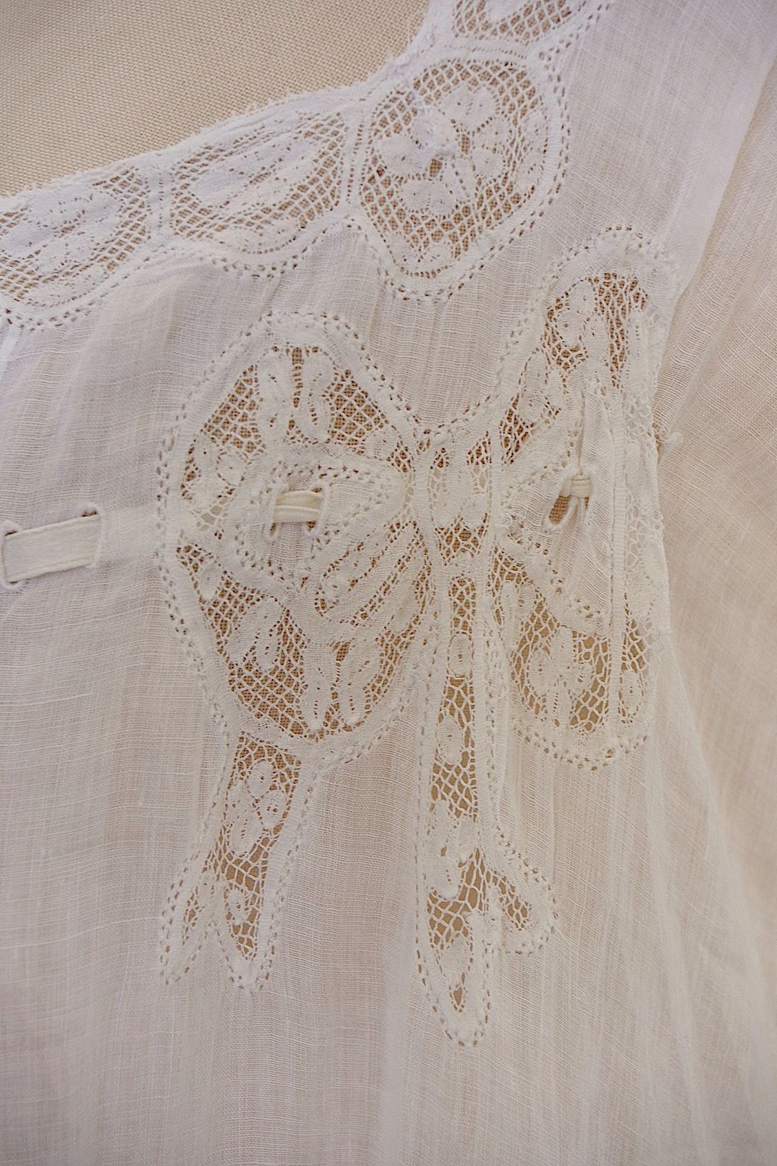 アンティークレースワンピース素材用　vêtement　antique dress lot