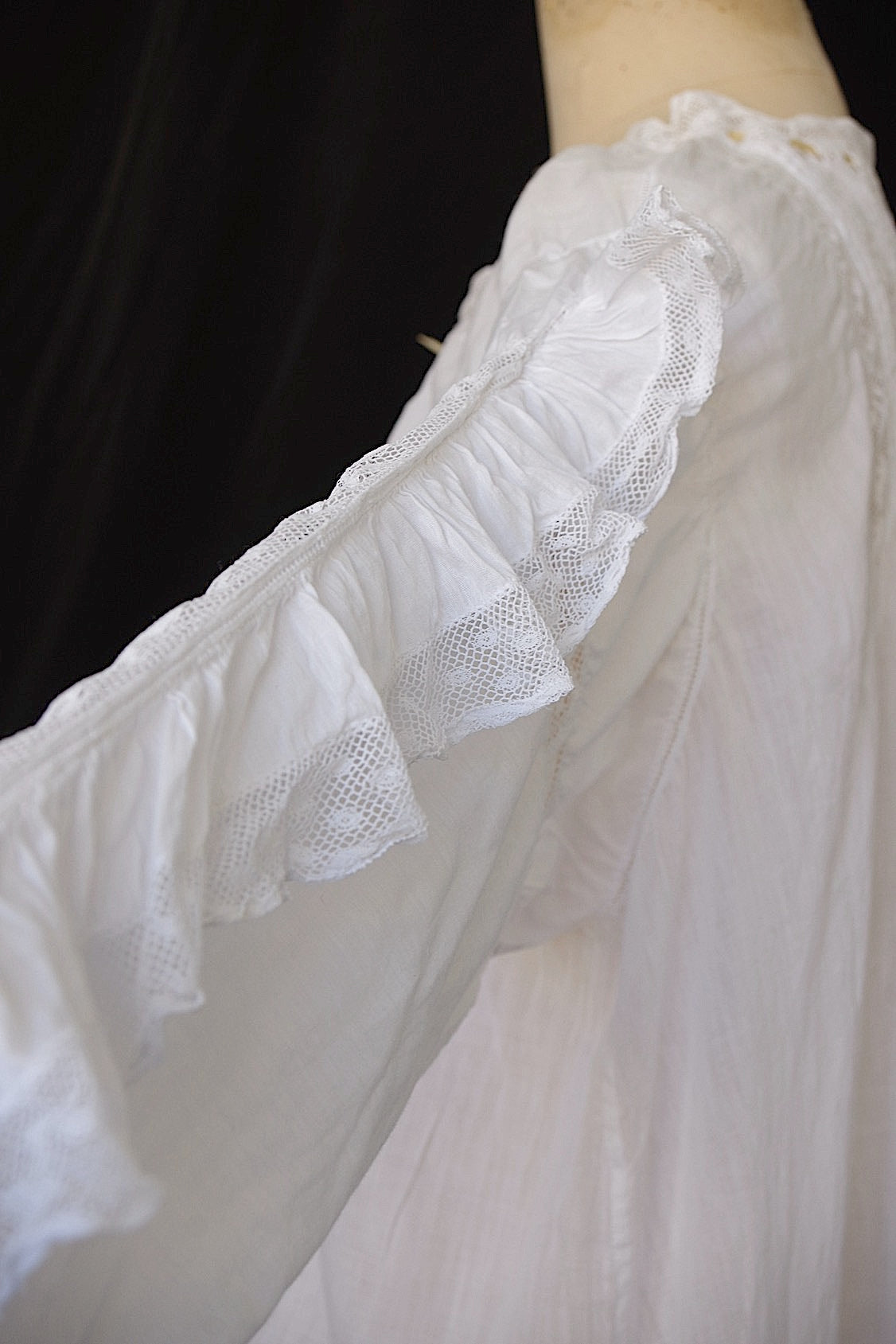 アンティークレースワンピース　vêtement antique dress4